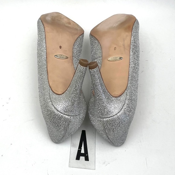 - BADGLEY MISCHKA Carrie Crystal Embellished Pump sz 8 - Picture 12 of 13